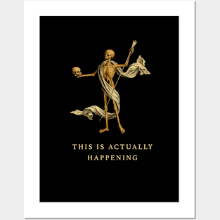 Skeleton Posters and Art